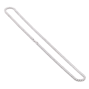 Men's Tennis Chain - White Gold