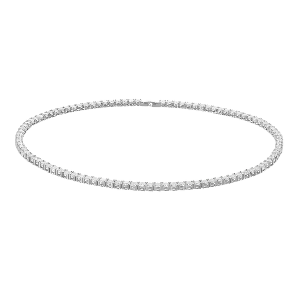 Men's Tennis Chain - White Gold