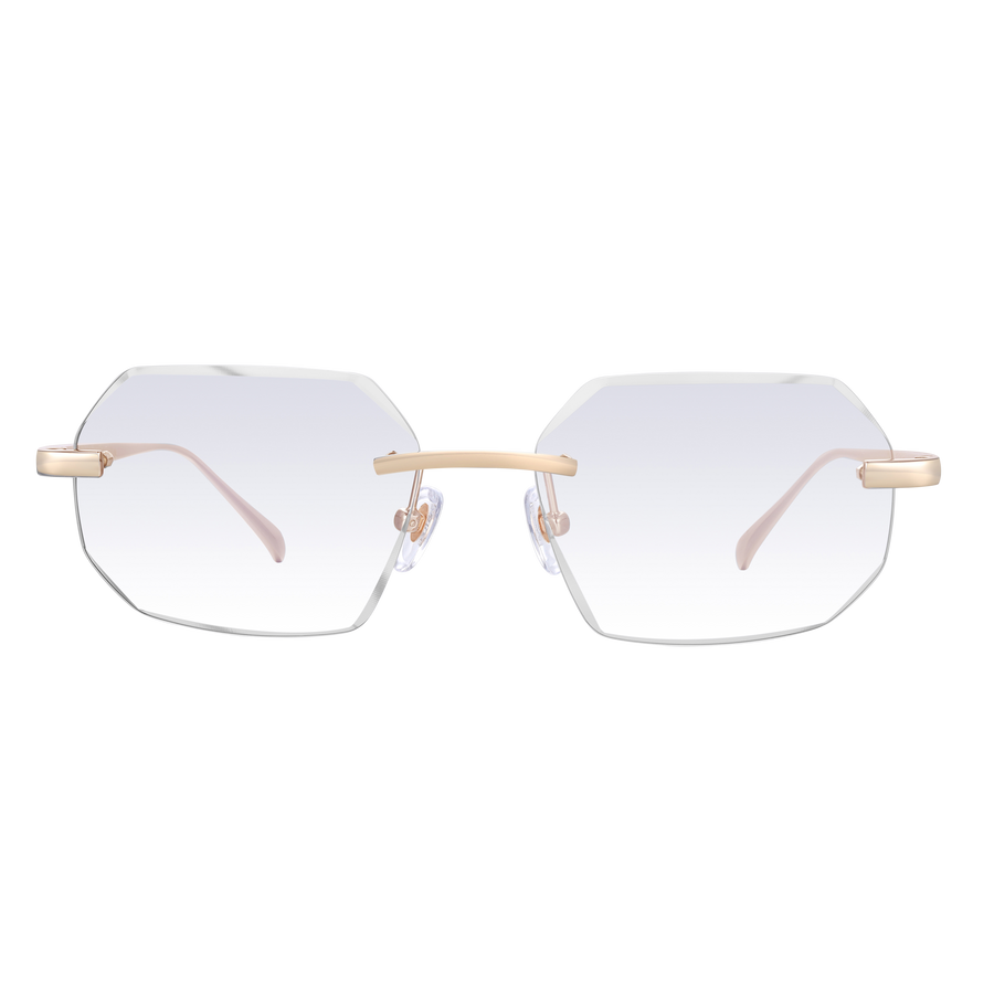 نظارات رجالية قص الماس شفاف