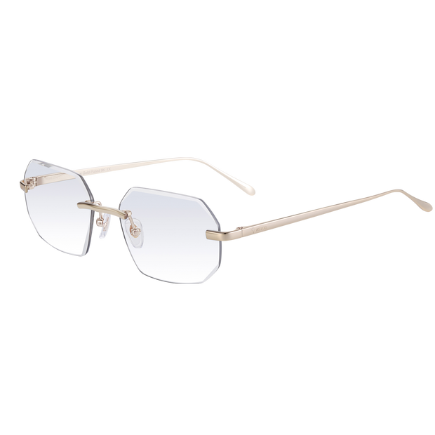 Men's Eyewear Diamond Cut Transparent