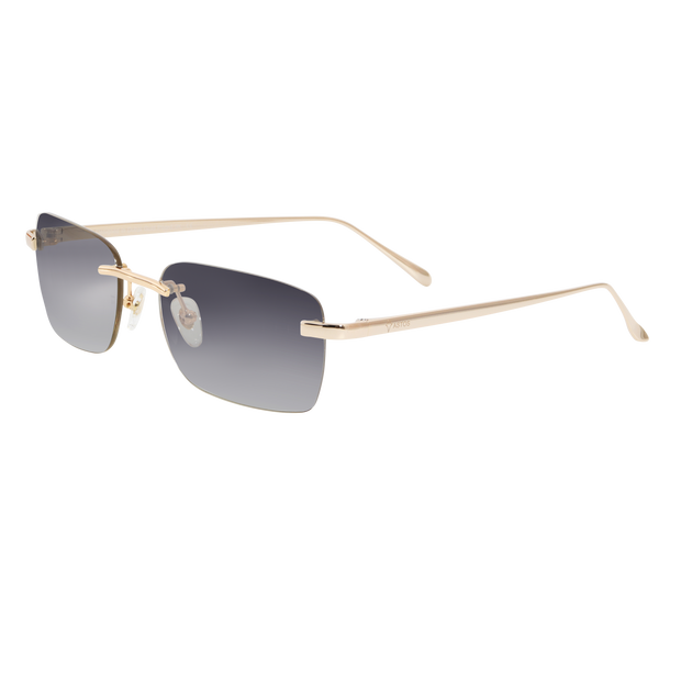 Women's Eyewear Black gradient | 9K Gold plated