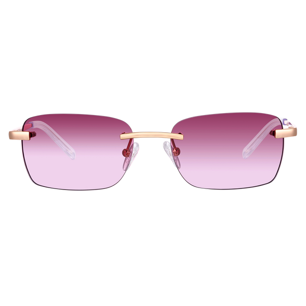 Women's Eyewear Bordeaux Gradient | 9K Gold plated