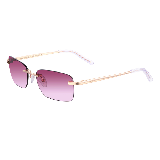 Women's Eyewear Bordeaux Gradient | 9K Gold plated